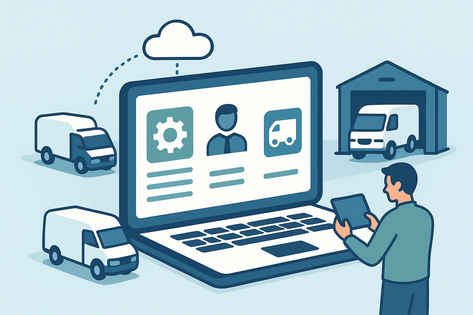 FleetConnect - Digitales Fahrzeugmanagement (Realisiertes Projekt)